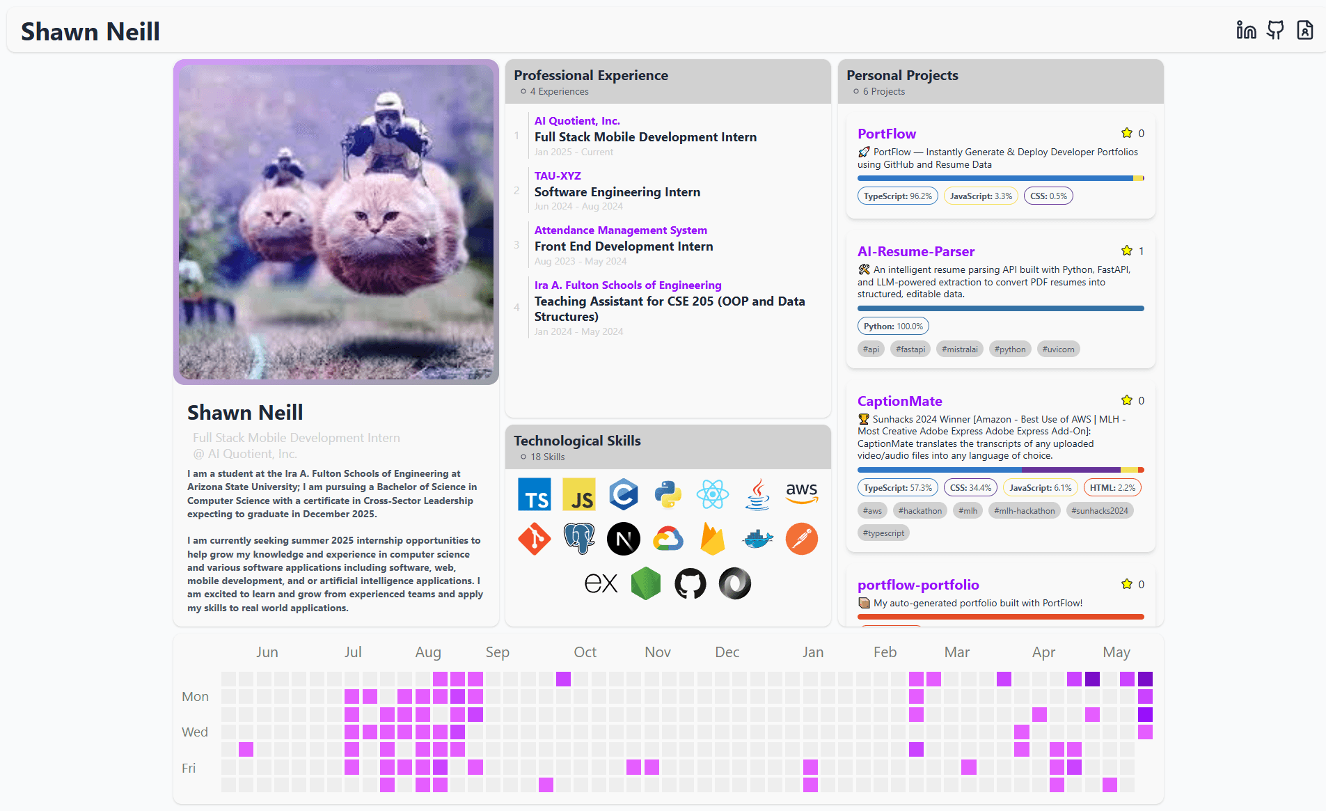 PortFlow Portfolio Preview